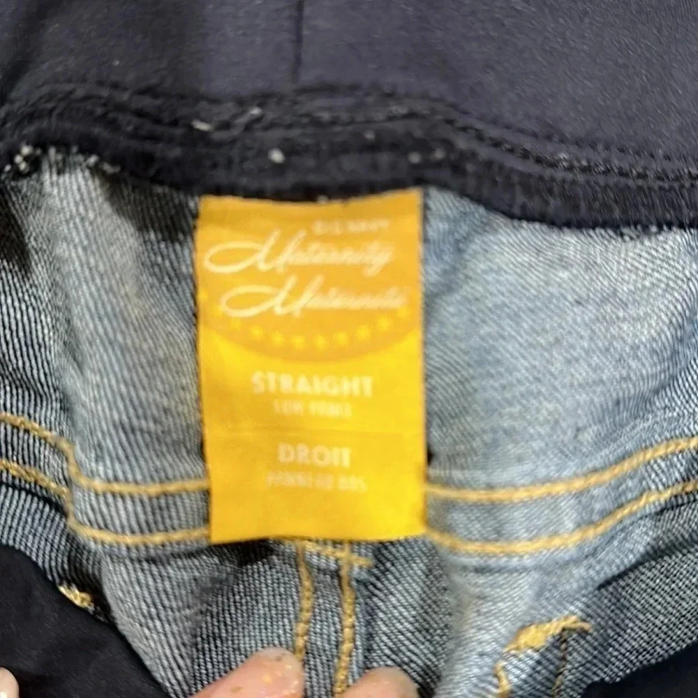 Old navy maternity Straight low panel jeans